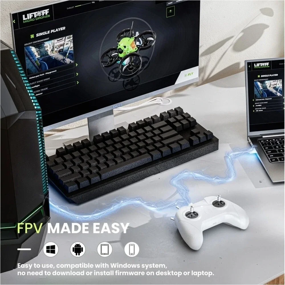 StartRC S8 FPV Remote Controller 8 Channels For RC Flight Simulators